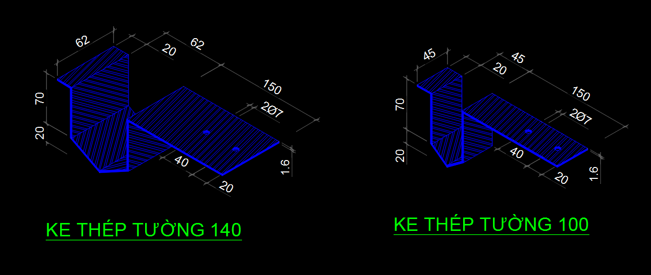 Ke tường Acotec